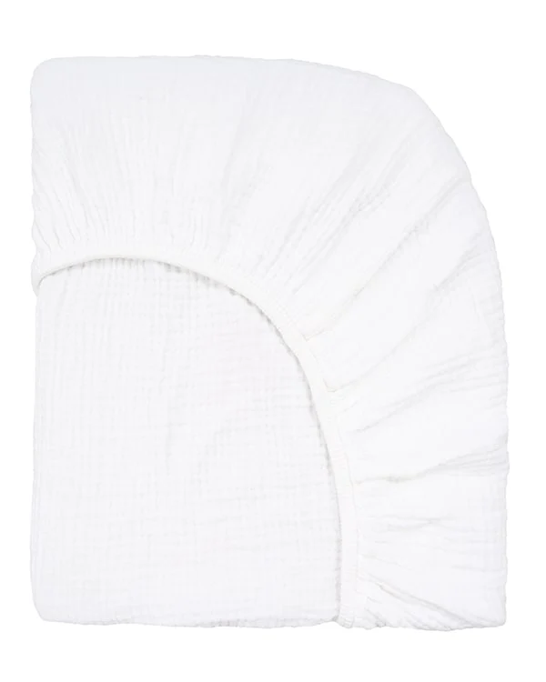 Sonoran Fitted Sheet - White - Image 2