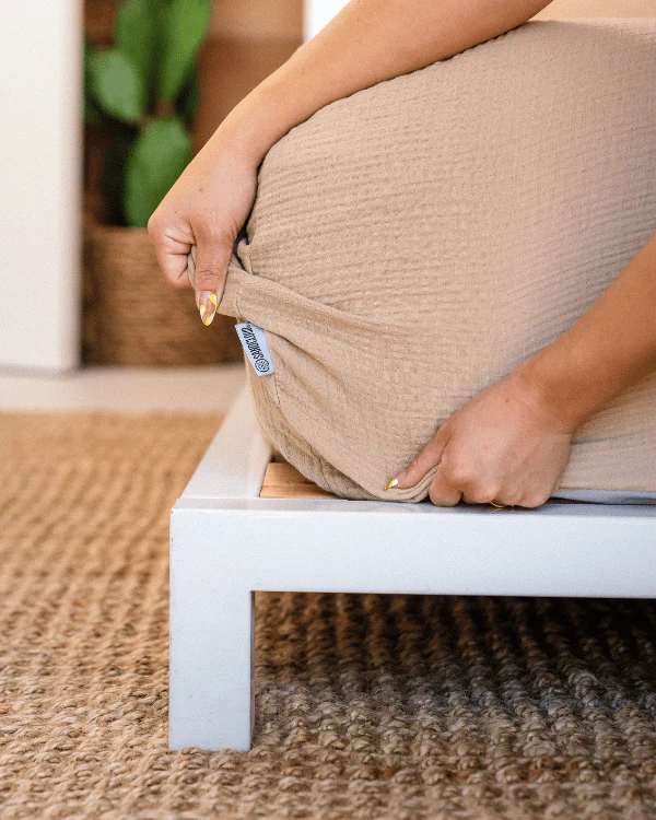 Sonoran Fitted Sheet - Taupe - Image 5