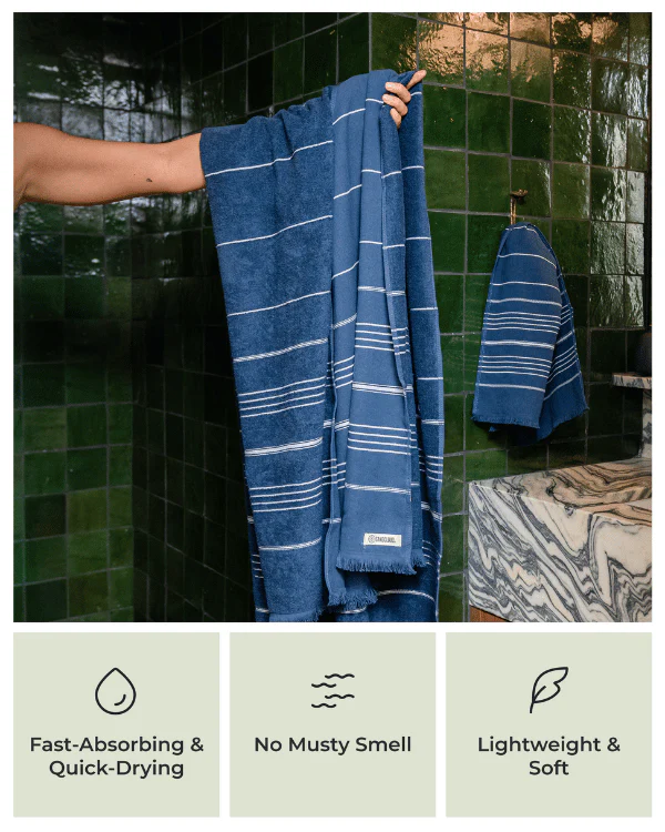 Terra XL Bath Bundle - Ivory - Image 3
